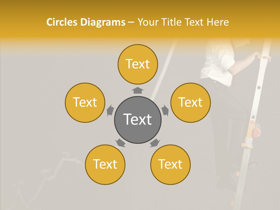 Arrow Trend Solution PowerPoint Template