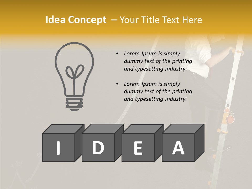 Arrow Trend Solution PowerPoint Template