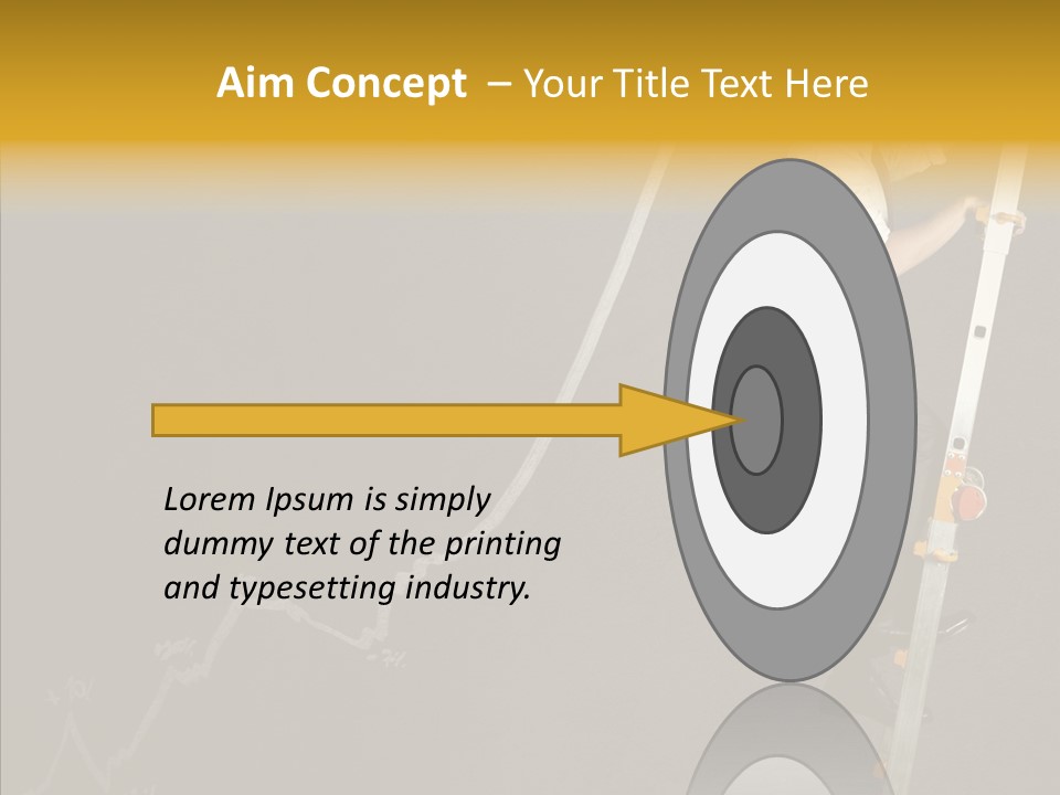 Arrow Trend Solution PowerPoint Template