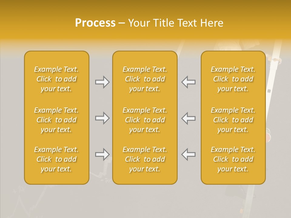 Arrow Trend Solution PowerPoint Template
