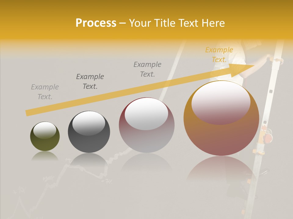 Arrow Trend Solution PowerPoint Template