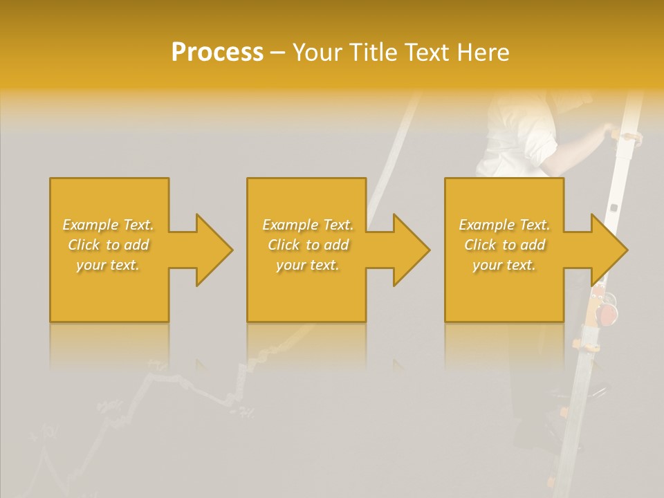 Arrow Trend Solution PowerPoint Template