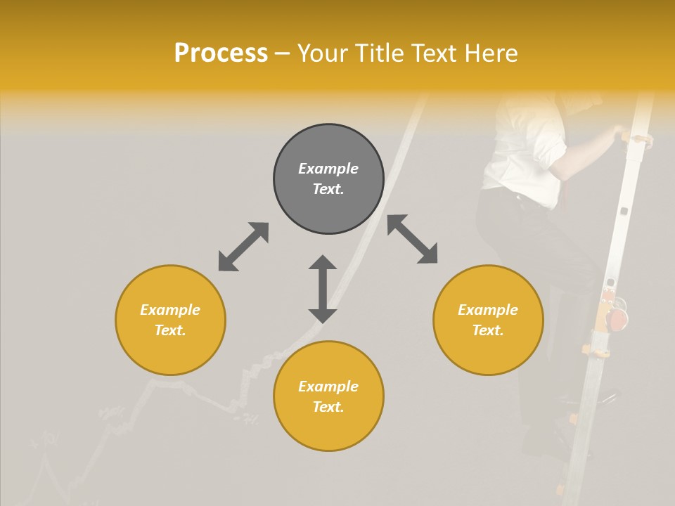 Arrow Trend Solution PowerPoint Template