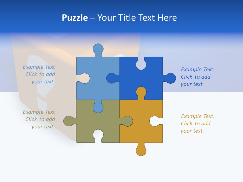 Discovery Shape Single PowerPoint Template