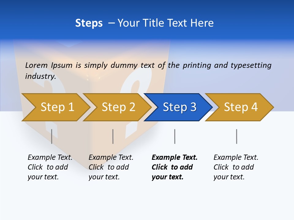 Discovery Shape Single PowerPoint Template