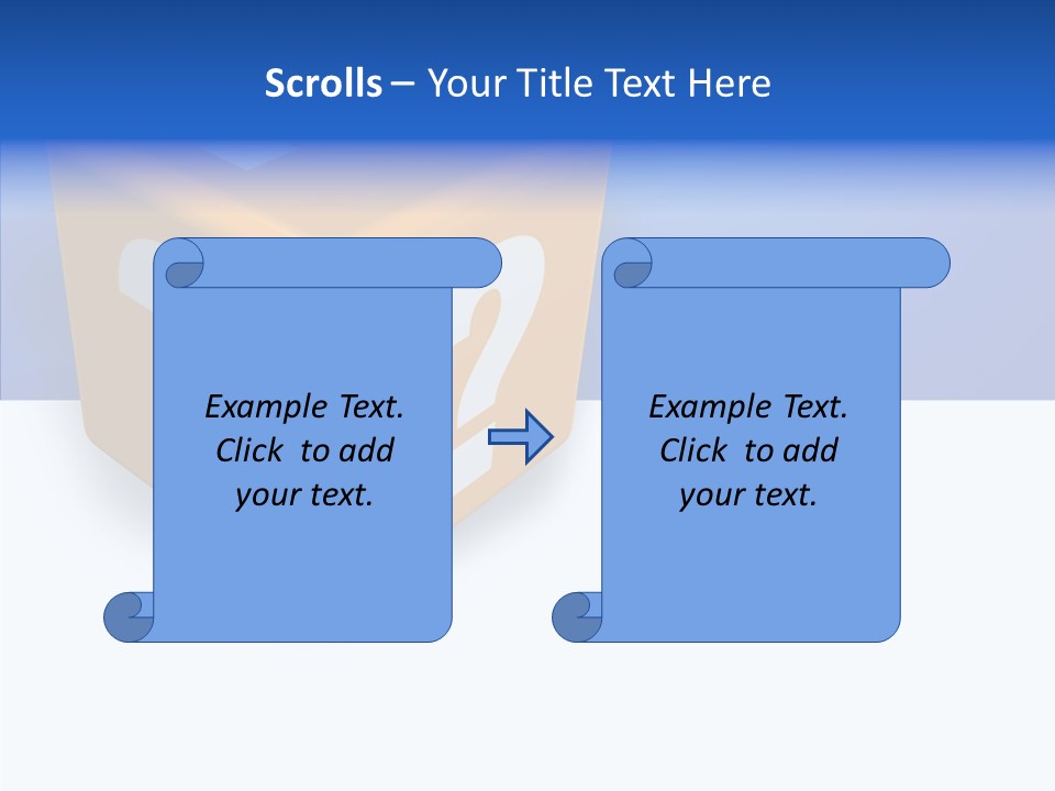 Discovery Shape Single PowerPoint Template