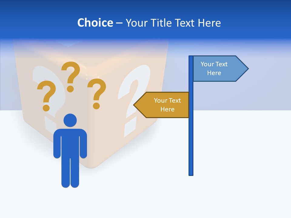 Discovery Shape Single PowerPoint Template
