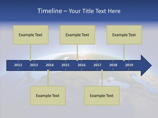 France Graphic Sea PowerPoint Template