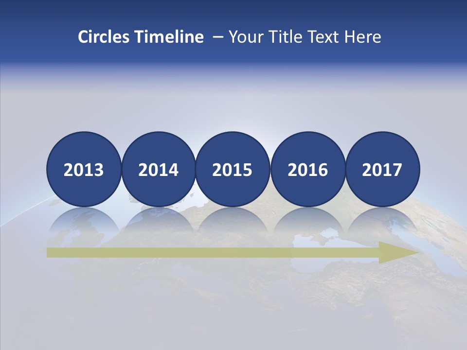 France Graphic Sea PowerPoint Template