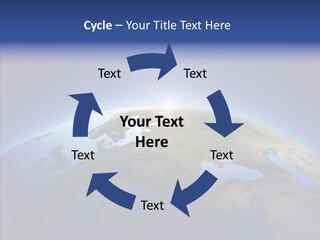 France Graphic Sea PowerPoint Template