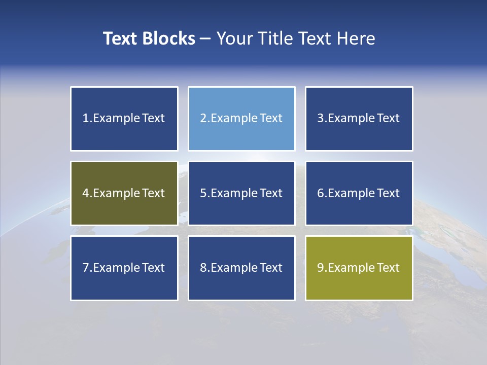 France Graphic Sea PowerPoint Template