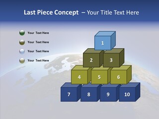 France Graphic Sea PowerPoint Template