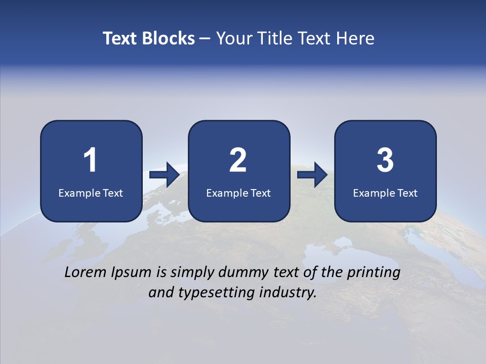 France Graphic Sea PowerPoint Template