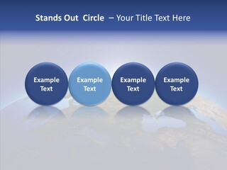 France Graphic Sea PowerPoint Template