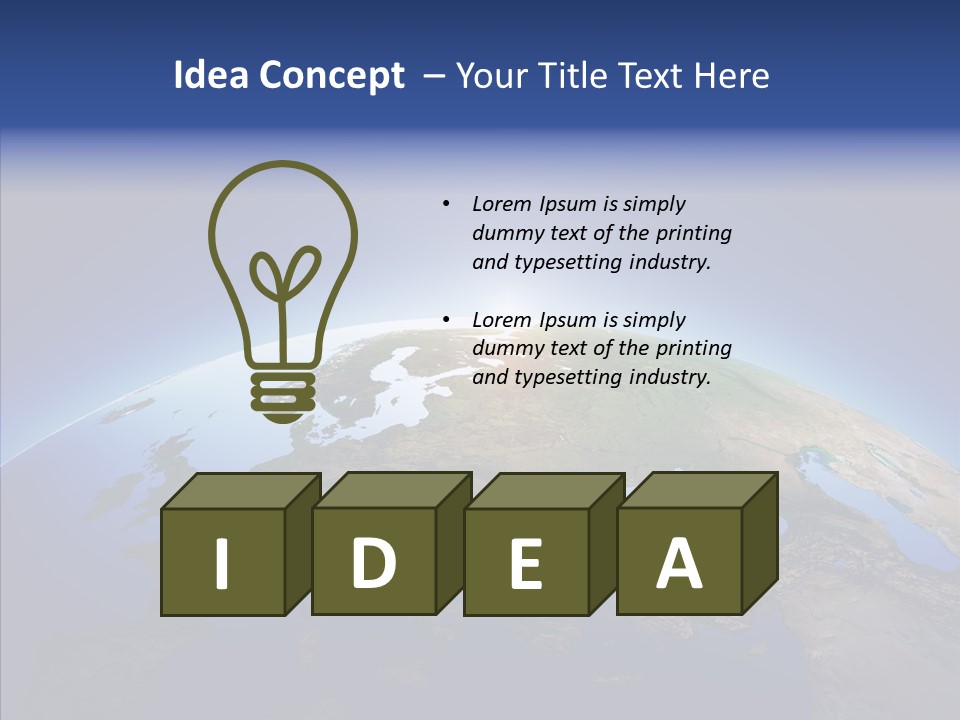 France Graphic Sea PowerPoint Template