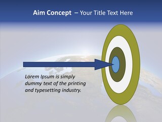 France Graphic Sea PowerPoint Template
