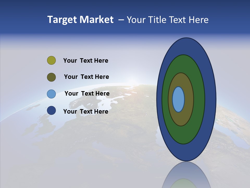 France Graphic Sea PowerPoint Template