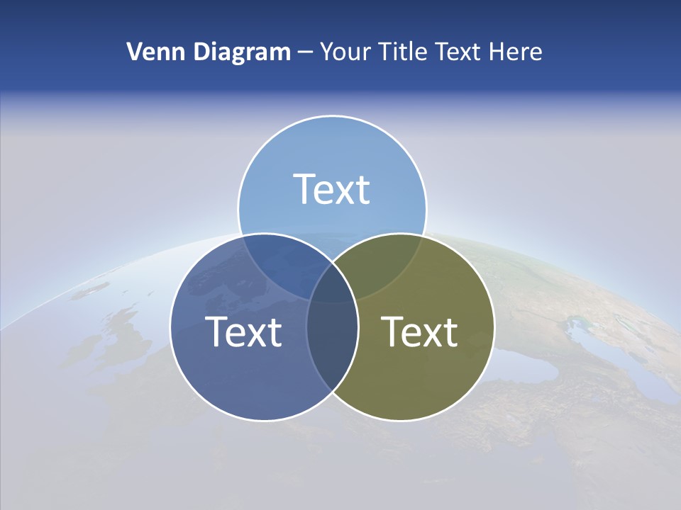 France Graphic Sea PowerPoint Template