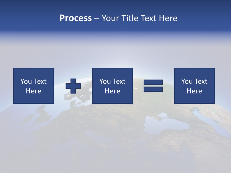 France Graphic Sea PowerPoint Template