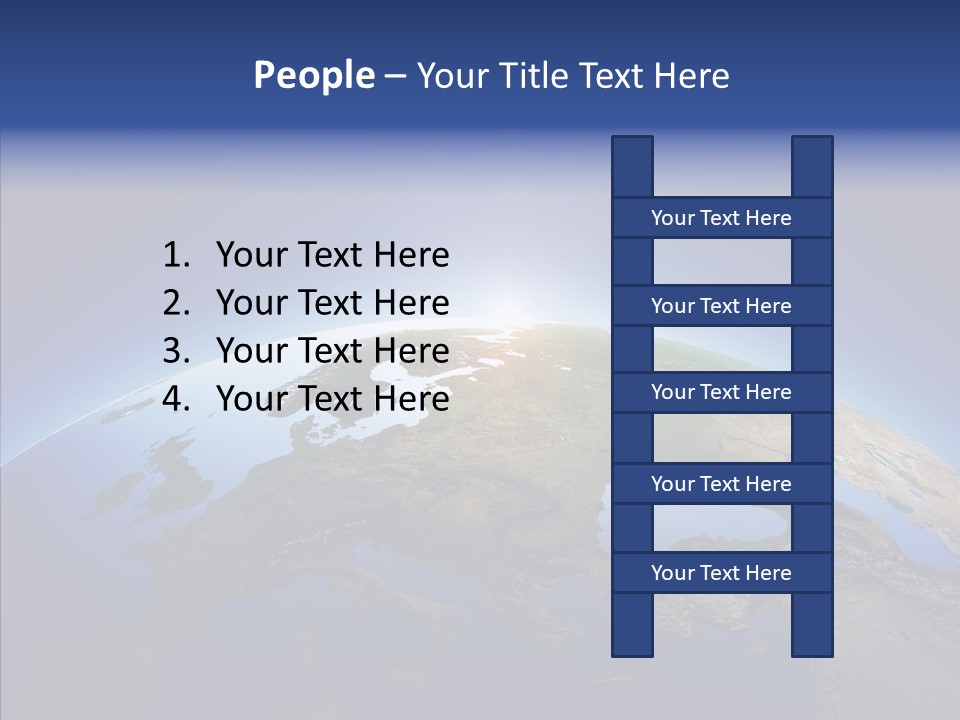 France Graphic Sea PowerPoint Template