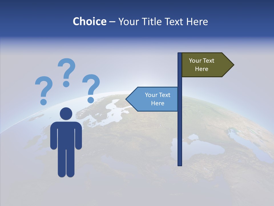 France Graphic Sea PowerPoint Template