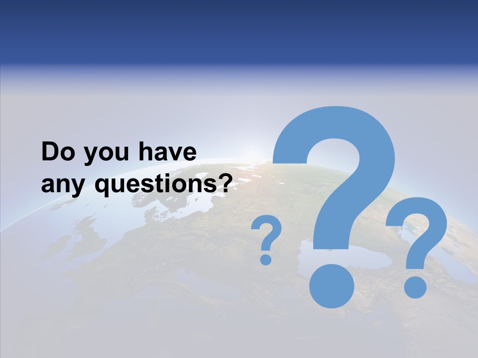 France Graphic Sea PowerPoint Template
