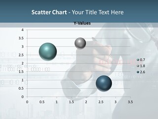 Businessman Optical See PowerPoint Template