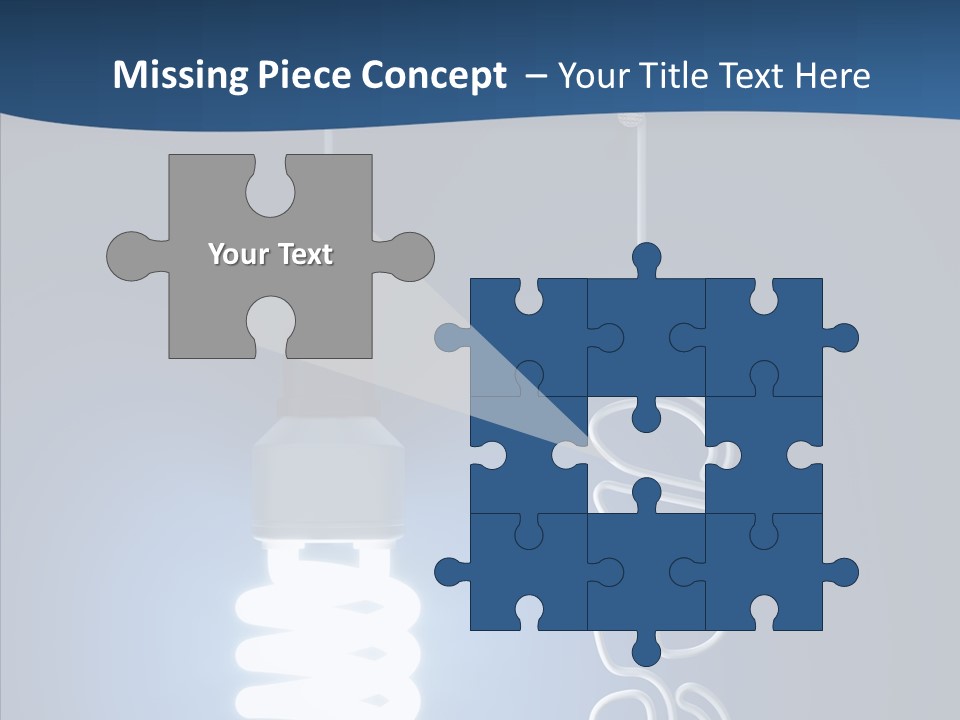 Shiny Blue Energy PowerPoint Template