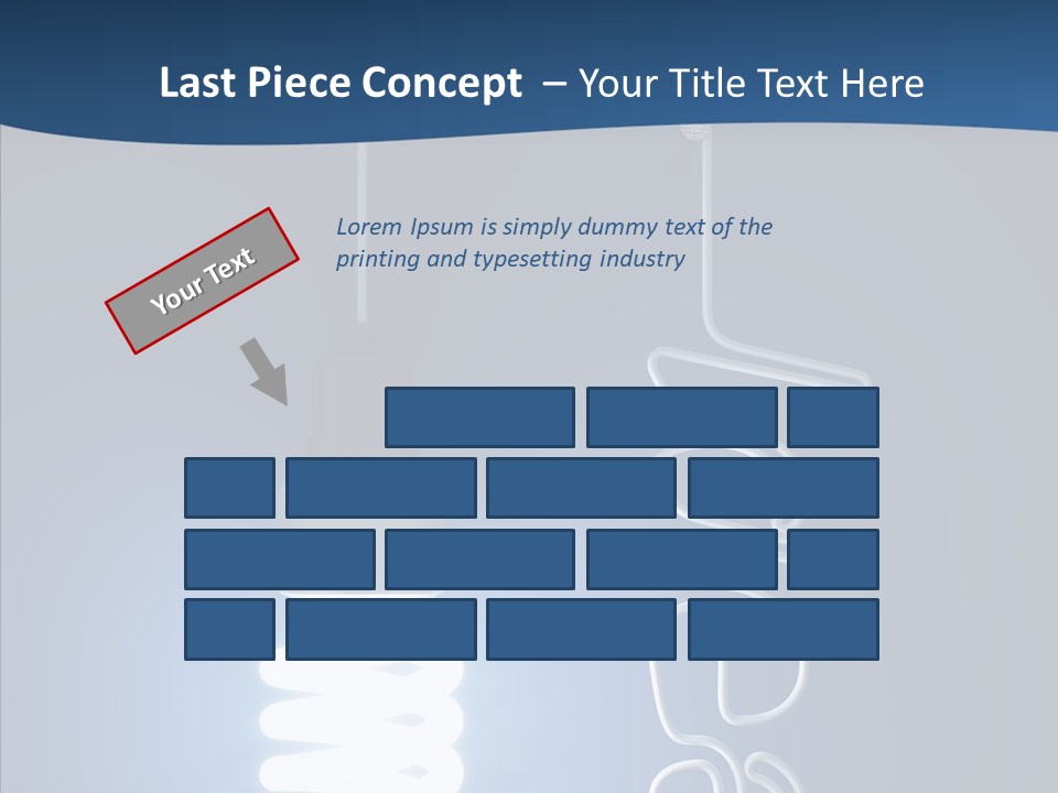 Shiny Blue Energy PowerPoint Template