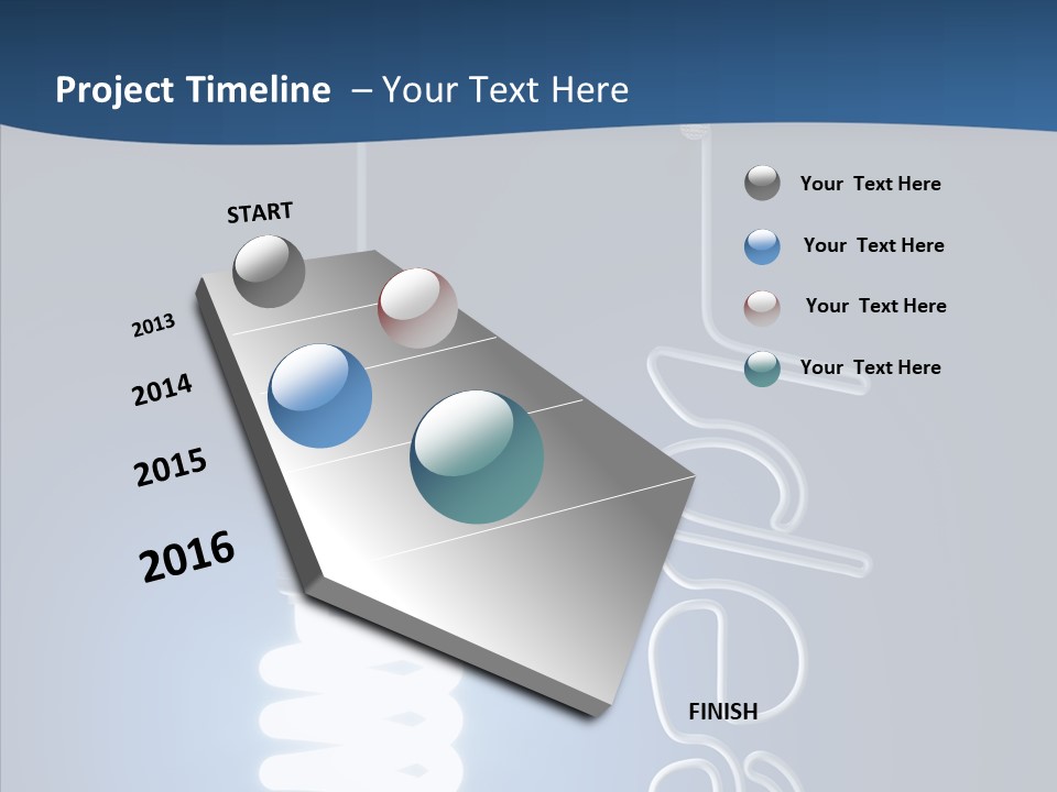 Shiny Blue Energy PowerPoint Template