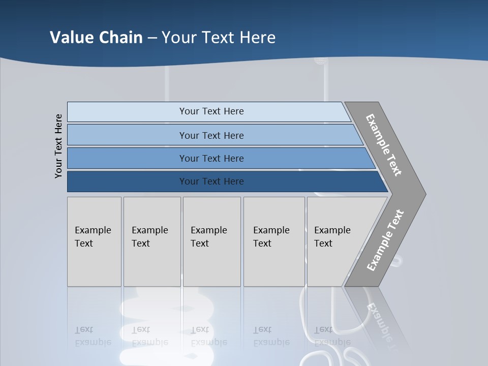 Shiny Blue Energy PowerPoint Template