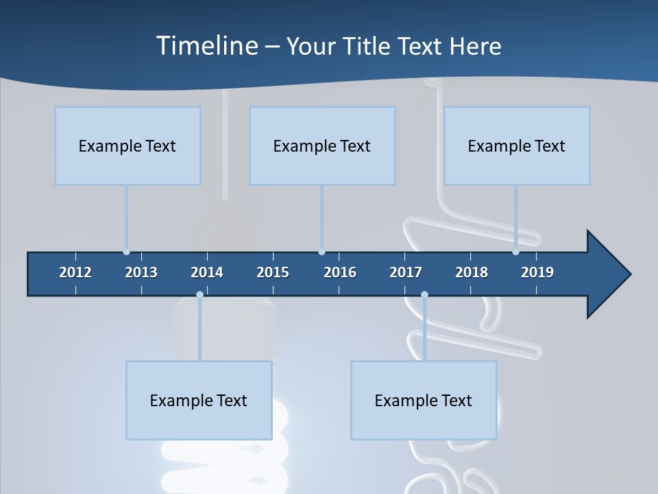 Shiny Blue Energy PowerPoint Template