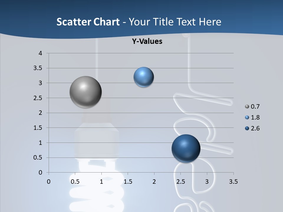 Shiny Blue Energy PowerPoint Template