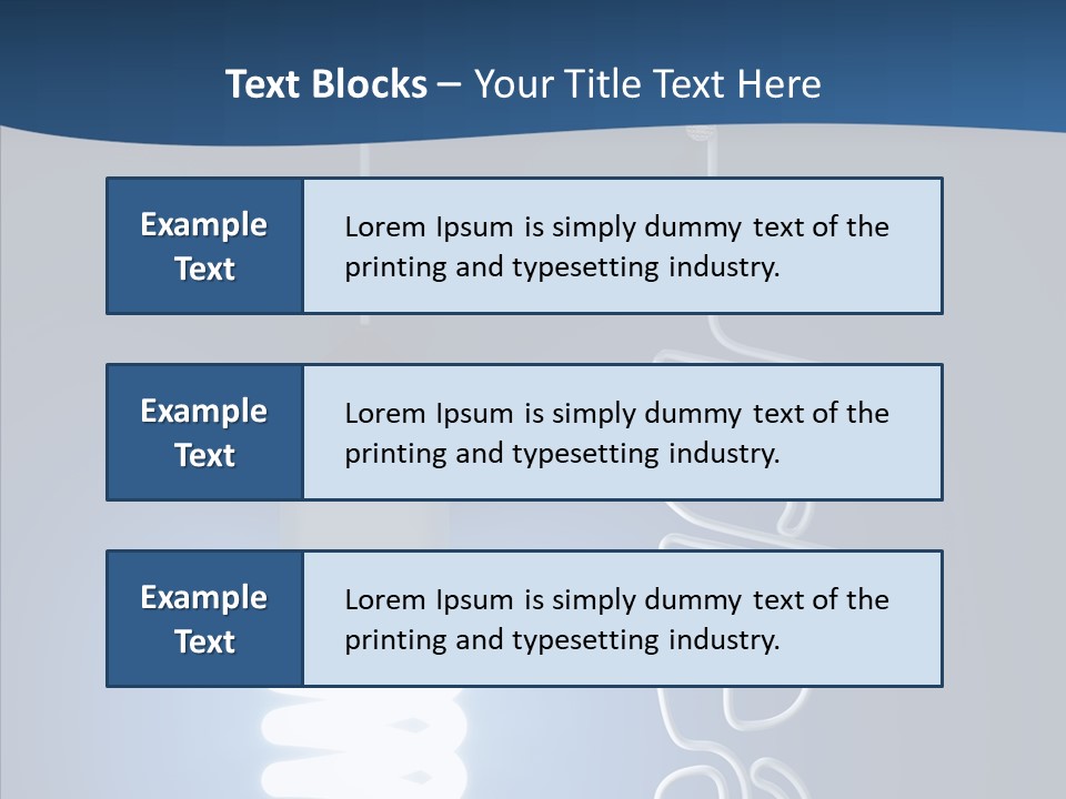 Shiny Blue Energy PowerPoint Template