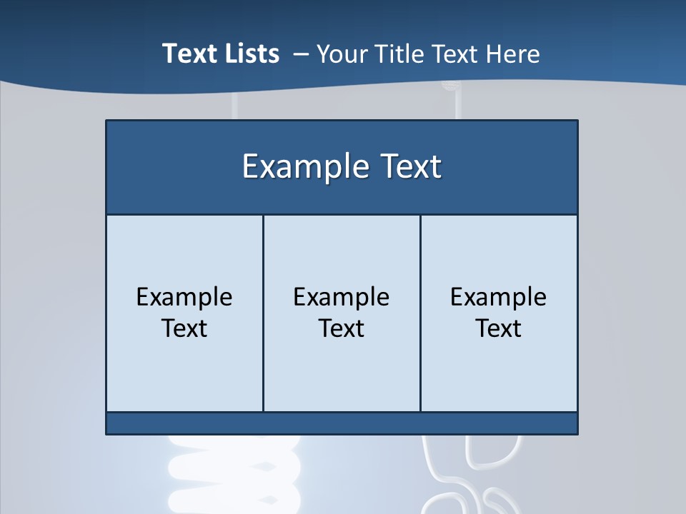 Shiny Blue Energy PowerPoint Template