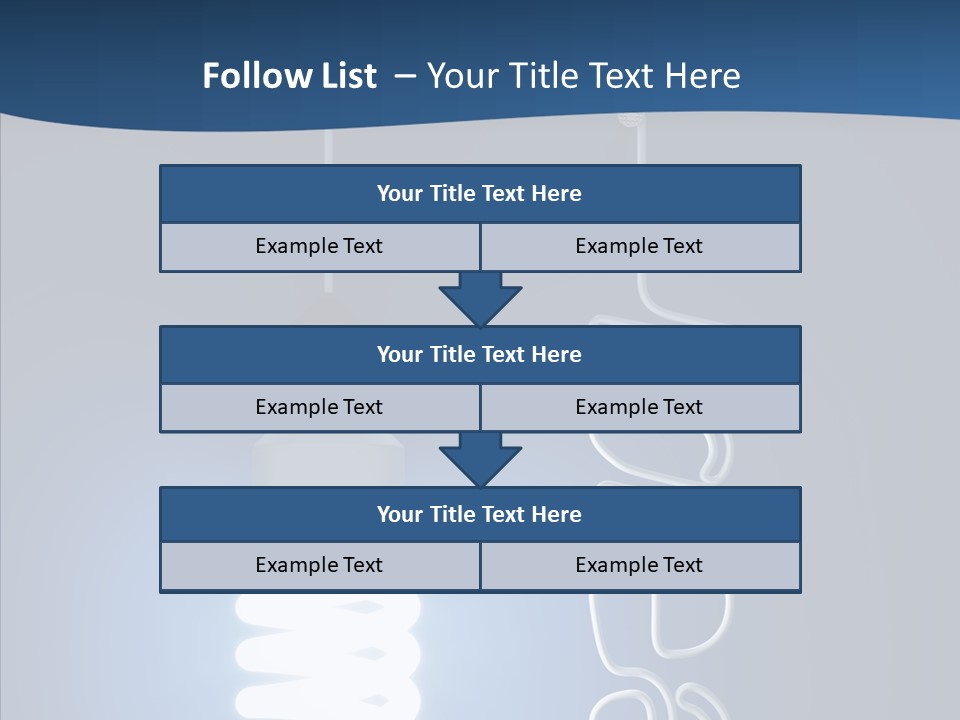 Shiny Blue Energy PowerPoint Template