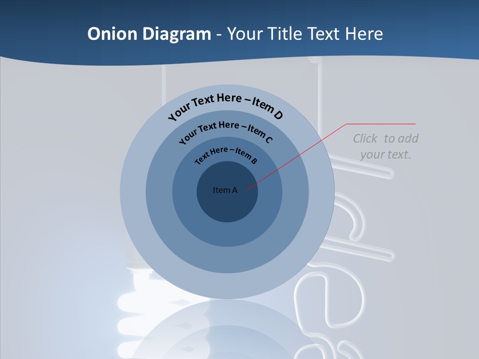 Shiny Blue Energy PowerPoint Template