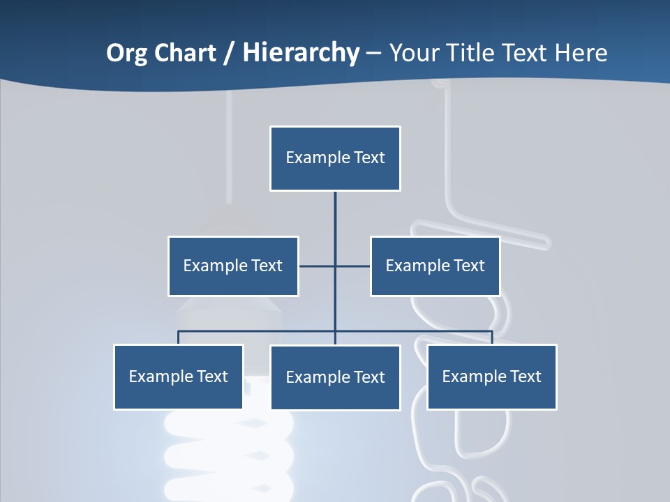 Shiny Blue Energy PowerPoint Template