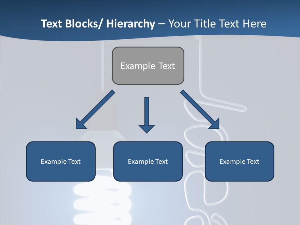 Shiny Blue Energy PowerPoint Template