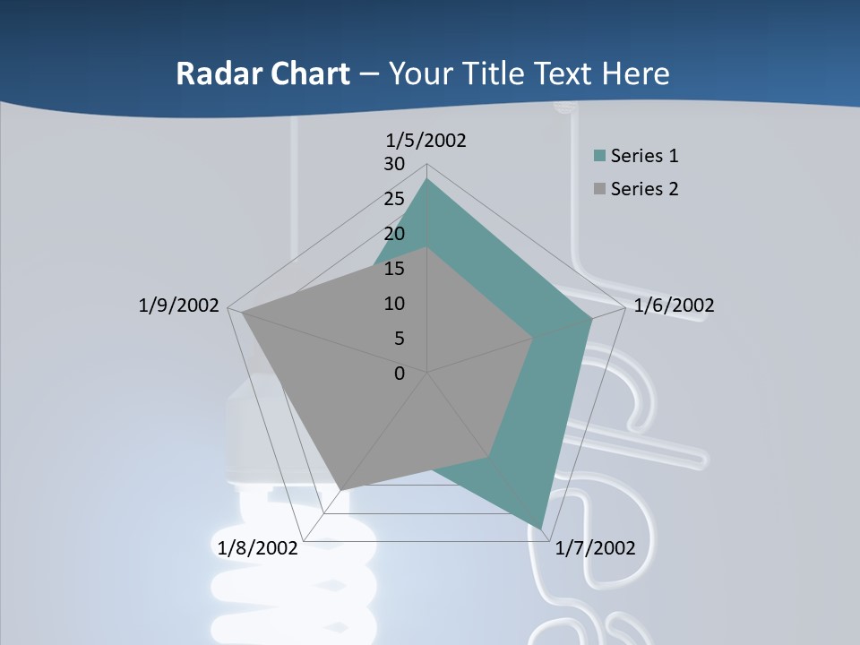 Shiny Blue Energy PowerPoint Template
