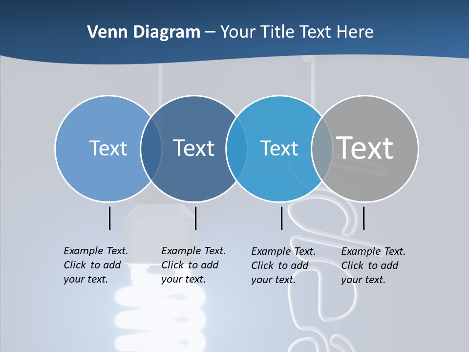 Shiny Blue Energy PowerPoint Template