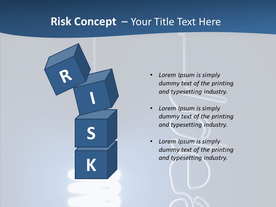 Shiny Blue Energy PowerPoint Template