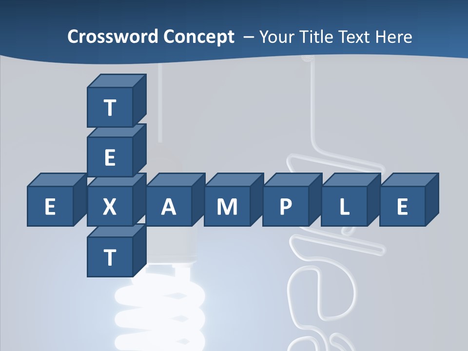 Shiny Blue Energy PowerPoint Template