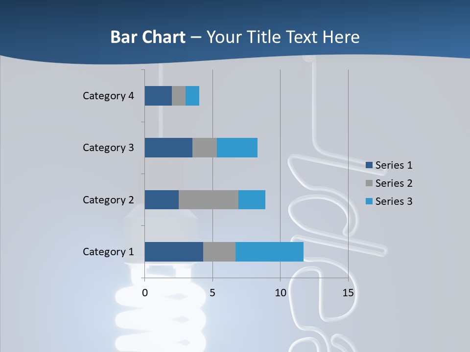 Shiny Blue Energy PowerPoint Template