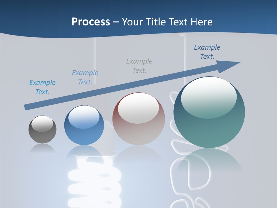 Shiny Blue Energy PowerPoint Template