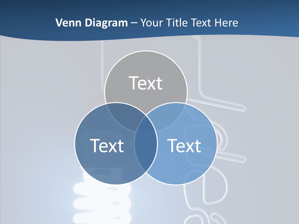 Shiny Blue Energy PowerPoint Template