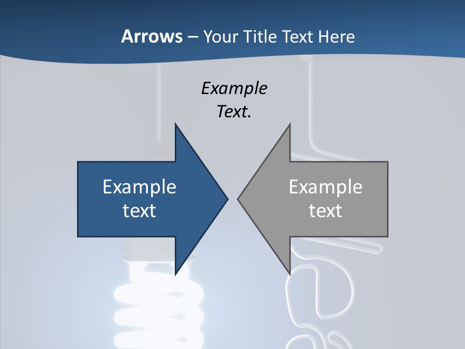 Shiny Blue Energy PowerPoint Template