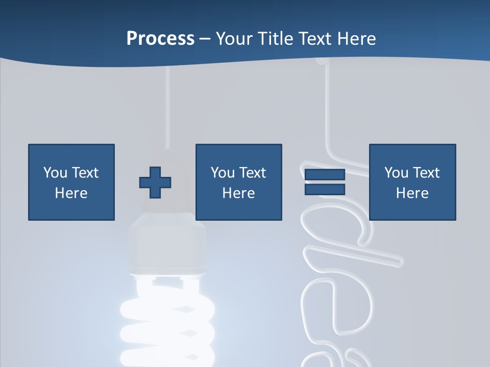 Shiny Blue Energy PowerPoint Template
