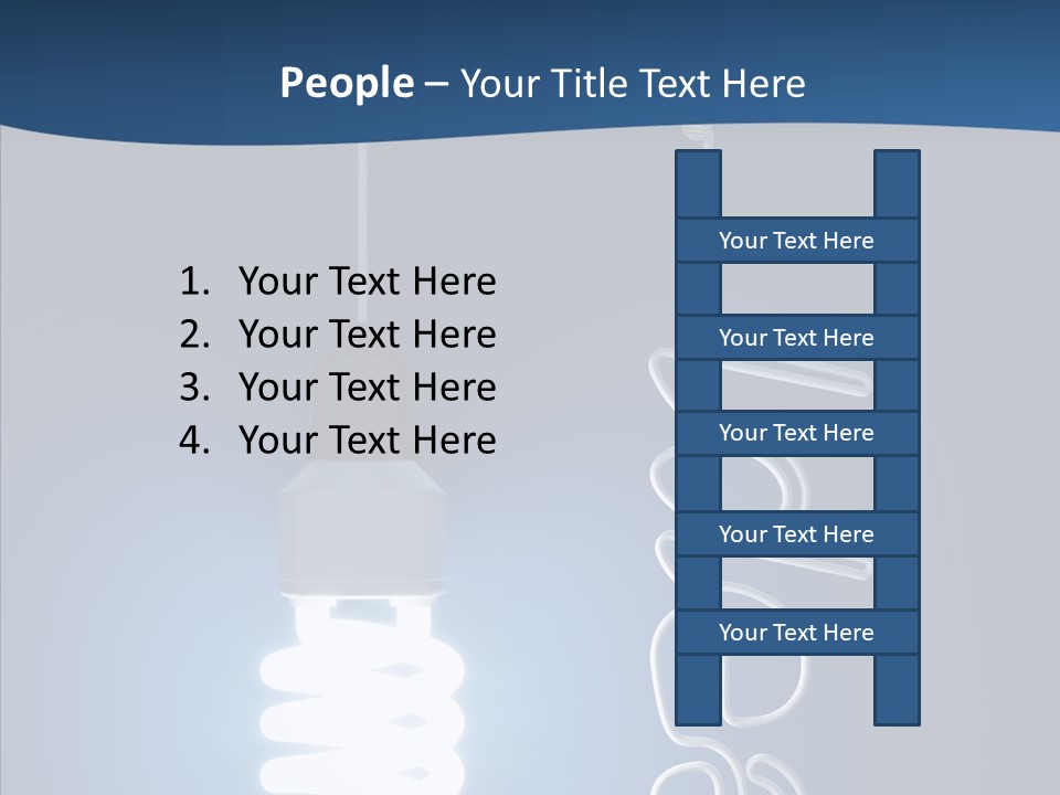 Shiny Blue Energy PowerPoint Template