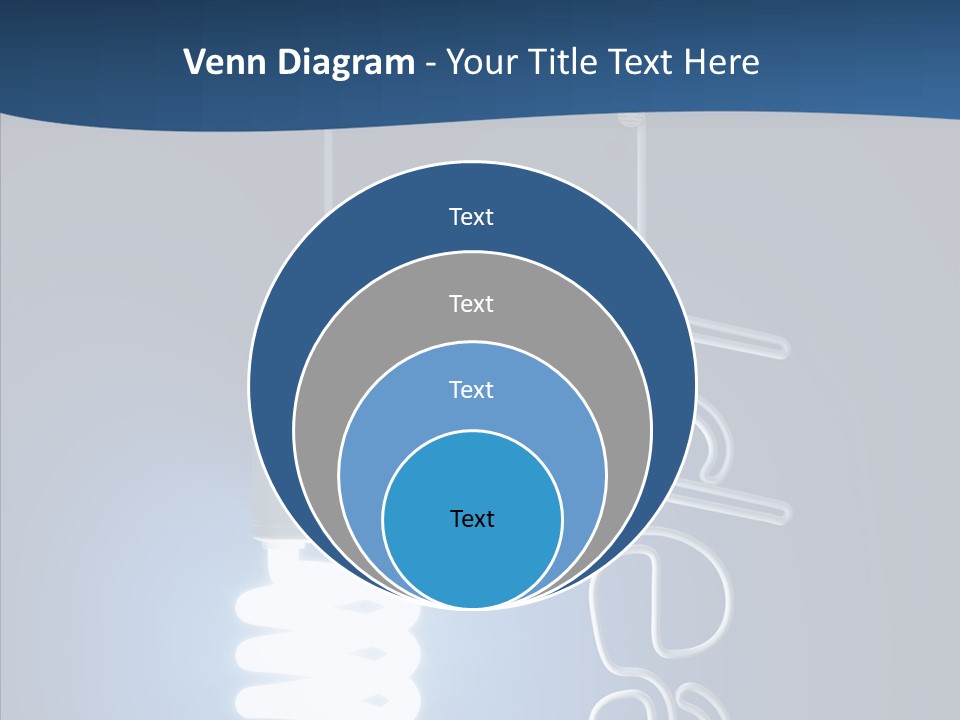 Shiny Blue Energy PowerPoint Template